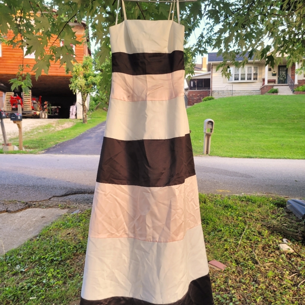 Black, White and Pink Urban Girl Prom Dress 3/4
